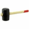 EUROTOOLS Gummihammer, 135x80 Mm, 1200 G