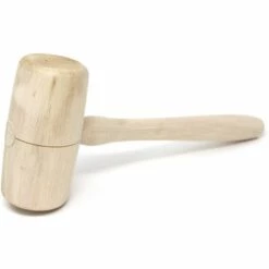 RUTHS Holzhammer Normal Weißbuche Runder Stiel 70x140mm