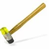 DEMA Gummihammer Schonhammer Kunststoffhammer Hammer Ausbeulhammer M. Holzgriff GH30