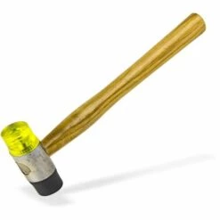 DEMA Gummihammer Schonhammer Kunststoffhammer Hammer Ausbeulhammer M. Holzgriff GH30