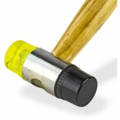 DEMA Gummihammer Schonhammer Kunststoffhammer Hammer Ausbeulhammer M. Holzgriff GH30 -Angebote Fliesenleger-Werkzeug Store 12206667 3