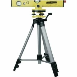 BRÜDER MANNESMANN Brüder Mannesmann M81110 Laser-Wasserwaage Inkl. Stativ 40 Cm 30 M 0.5 Mm/m
