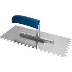 PETERS-LIVING 5x Edelstahl Glättkelle 8 X 8 Mm Zahnung 280 X 130 Mm Glättekelle -Angebote Fliesenleger-Werkzeug Store 12360567 3