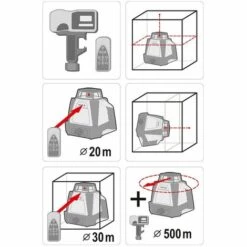 YATO Profi Rotationslaser Selbstnivellierend YT-30430 -Angebote Fliesenleger-Werkzeug Store 12446197 3