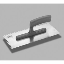 MATHIAS JUNG WERKZEUG U. MASCHINEN Glaettekelle 10x10 Mm Gezahnt