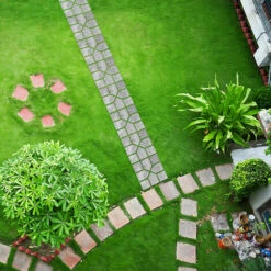 Relaxdays Betonform, Schalungsform Zum Selber Gießen, Gussform Für Gehwegplatten, 40x40cm, Robuster Kunststoff, Schwarz -Angebote Fliesenleger-Werkzeug Store 12661695 4