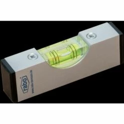 RABO® R .BORMANN & SOHN Rabo Präzisionswasserwaage Für Den Anlagenbau, Justierbar, Länge 100mm, 1 Horizontallibelle