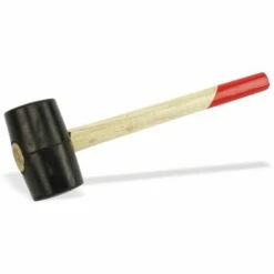 EUROTOOLS Gummihammer, 95x60 Mm, 450 G -Angebote Fliesenleger-Werkzeug Store 13716203 3