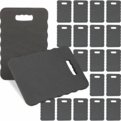 RELAXDAYS 20 X Kniebrett Für Garten Arbeit, Werkstatt, Haus, Schonende Kniehilfe, Kniematten BxT 40 X 26 Cm, EVA, Schwarz