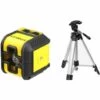 STANLEY Cubix Kreuzlinienlaser Aktionsset Mit Stativ | STHT77649-1