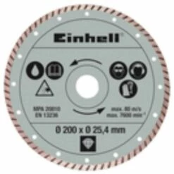 EINHELL Dia.-Trennsch. 200x25.4mm Tur. Radial-Fliesenschneidm-Zubehör