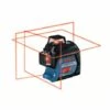 BOSCH Linienlaser GLL 3-80, Mit 4 X 1,5 V-LR6-Batterie