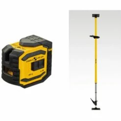 STABILA Selbstnivellierender KreuzlinienLot-Laser LAX 300+LT30