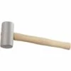 HAUSMARKE Aluminiumhammer Zylindrisch 1.500 Kg Mit Hickoryst