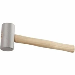 HAUSMARKE Aluminiumhammer Zylindrisch 1.500 Kg Mit Hickoryst