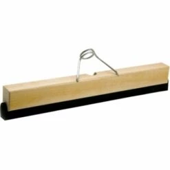 HAUSMARKE Wasserschieber Mit Holzkörper . Schwammgummilippe.Breite 400 Mm Ohne Stiel