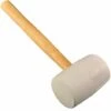 MISO TOOLS Gummihammer Weiß 670g Kopfgewicht Schonhammer Fliesenhammer Ausbeulhammer Kopfdurchmesser 62 Mm