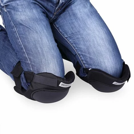 DEUBA Monzana Knieschoner Stufenlos Verstellbar 1 Paar Knieschützer Kniepolster Leichtgewichtiger Knieschoner 4 DEUBA Monzana Knieschoner Stufenlos Verstellbar 1 Paar Knieschützer Kniepolster Leichtgewichtiger Knieschoner – Bild 4