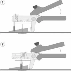 TOYA Fliesen Zange Nivelliersystem -Angebote Fliesenleger-Werkzeug Store 19303572 3