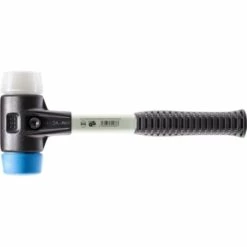 HALDER SIMPLEX-Schonhämmer, Mit Verstärktem Stahlgussgehäuse Und Fiberglasstiel | Ø=60 Mm | 3717.060