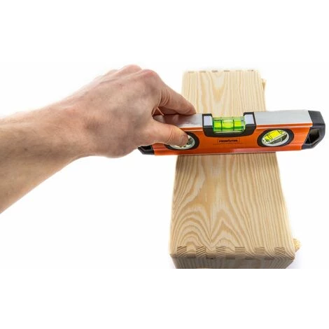 Primaster Aluminium Wasserwaage 230 Mm 3 Libellen 2 Primaster Aluminium Wasserwaage 230 Mm 3 Libellen – Bild 2