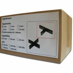 100 Stück SANPRO Flache Fugenkreuze Fugenbreite 2 Mm / Höhe 10 Mm