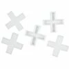 WEITERE Fliesenkreuze 250 Stück 4 Mm Kunststoff Fliesenwerkzeug Fliesenkeile Fugenkeile