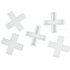 WEITERE Fliesenkreuze 250 Stück 4 Mm Kunststoff Fliesenwerkzeug Fliesenkeile Fugenkeile