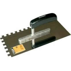 IRONSIDE Glättekelle 280mm 10x10mm Gezahnt Maurerkelle Gipskelle Stuckateurkelle TOP NEU
