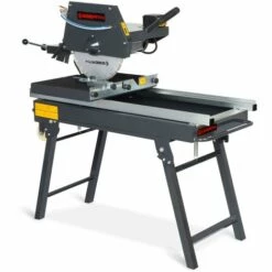 EBERTH Profi Streintrennmaschine (Ø 450 Mm Diamanttrennscheibe, 2000 Watt, 230 V, Schnitthöhe 140 Mm, 700 Mm Schnittlänge, 2800 U/min, 0-45° Schwenkbereich)