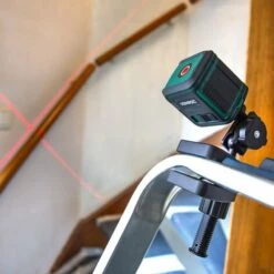 VONROC Kreuzlinienlaser - Rot - Selbstnivellierend - 10 Meter - Inkl. Montagebügel, Aufbewahrungstasche Und Batterien -Angebote Fliesenleger-Werkzeug Store 23286936 3