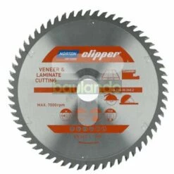 Norton Clipper Kreissägeblatt LAMINAT, BESCHICHTETE WERKSTOFFE 216x30 60Z