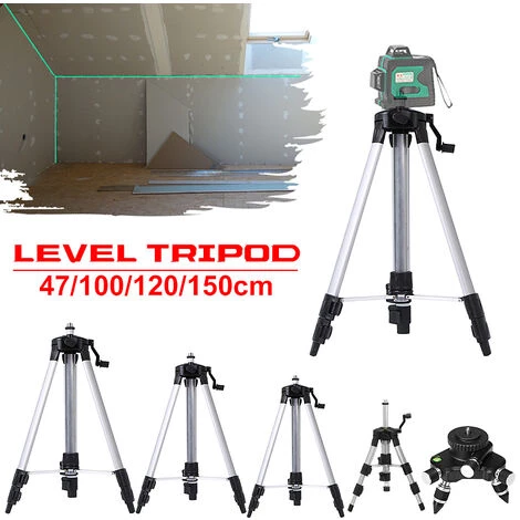 AUGIENB Scode 150cm Verstellbarer Stativfuß Aus Aluminiumlegierung Zubehör Für Laser-Niveau Kreuzlinienlaser 3 AUGIENB Scode 150cm Verstellbarer Stativfuß Aus Aluminiumlegierung Zubehör Für Laser-Niveau Kreuzlinienlaser – Bild 3