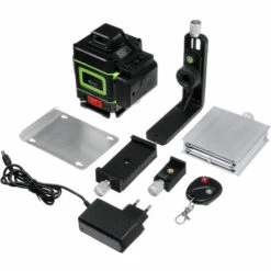 AUGIENB 16 Linien Stark Grün Licht 3D Fernbedienung Laser Level Maßnahme W / Wand Rahmen -Angebote Fliesenleger-Werkzeug Store 26269768 4