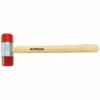PROMAT Plastikhammer Kopf-D. 22 Mm Kopflänge 78 Mm Celluloseacetat Rot Holz