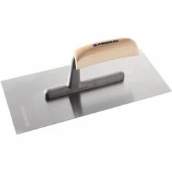 PROMAT Glättekelle Länge 280 Mm Breite 130 Mm Gehärtet, M. Buchenholzheft Stah