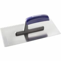 PROMAT Glättekelle Länge 280 Mm Breite 130 Mm Zahnung 10x10 Rostfrei, Buchenho