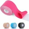BEARSU Premium Kinesiotape | Kinesiologie Tape Breiten | Wasserfest, Hautfreundlich, Latexfrei & Elastisch | Sporttape - Pflaster(Pink)