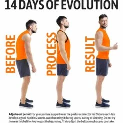 BEARSU Haltungskorrektur Für Männer Und Frauen - Trage Des Oberen Rückens Mit Verstellbarer, Atmungsaktiver Schlüsselbeinstütze - Wirksam Bei Nacken-, Rücken- Und Schulterschmerzen - Lendenwirbelstütze (Unisex)