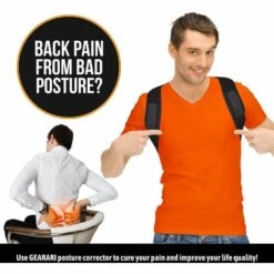 BEARSU Haltungskorrektur Für Männer Und Frauen - Trage Des Oberen Rückens Mit Verstellbarer, Atmungsaktiver Schlüsselbeinstütze - Wirksam Bei Nacken-, Rücken- Und Schulterschmerzen - Lendenwirbelstütze (Unisex) -Angebote Fliesenleger-Werkzeug Store 27611701 4