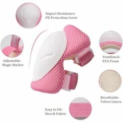 BEARSU Inliner Protektoren Set, 3 IN 1 Kinder Schoner Set -Knieschoner Ellenbogenschoner Handgelenkschoner-Skateboard Inlineskates Schützer Schützausrüstung Größe-S Ideal Für Kinder 33lbs-77lbs -Angebote Fliesenleger-Werkzeug Store 27640551 3