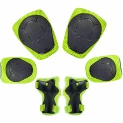 BEARSU Kinder Knieschoner Set 6 In 1 Schutzausrüstung Kinder Knieschützer Ellbogenschützer Set Schutzausrüstung Set Für Skateboard Radfahren Roller Skating Radfahren