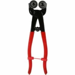 LITZEE Fliesenzange - 200 Mm - Zum Schneiden Von Mosaik-, Glas- Und Keramikziegeln - Zange Mit Kreisförmigen Klingen