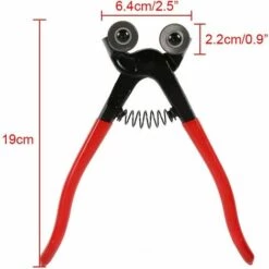 LITZEE Fliesenzange - 200 Mm - Zum Schneiden Von Mosaik-, Glas- Und Keramikziegeln - Zange Mit Kreisförmigen Klingen -Angebote Fliesenleger-Werkzeug Store 28932360 3