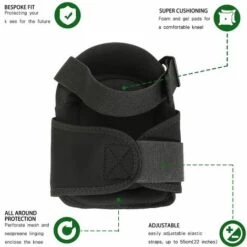 LITZEE Hochleistungsfähige, Rutschfeste Professionelle Gel-Knieschützer Mit Doppelten Trägern Und Verstellbaren Clips, Die Sich Leicht Für Arbeiten, Gartenarbeiten, Tischlerarbeiten Und Bodenbeläge Anbringen Lassen -Angebote Fliesenleger-Werkzeug Store 28933159 3