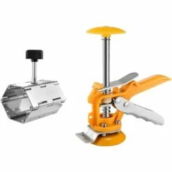 LangRay Leveler Leveler Leveler Hilfsfliesen-Nivellierungswerkzeug Wandnivellierungswerkzeug Obere Höhe PP Metall, Wandnivellierungssystem Keramikfliesen-Locator