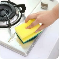 BETTERLIFE 5 Packungen I-förmig Verdicktes Doppelseitiges Schwammwischtuch E077 Dekontaminationsreinigung Für Die Küche Spülschwammbürste -Angebote Fliesenleger-Werkzeug Store 29664594 3