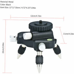 ASUPERMALL Fullstandsanzeigehalterung Haltebegrenzung Horizontale Und Vertikale Kalibrierung Geratehalter Automatisches Kalibrierungswerkzeug Schwenkbare Schwarze Basis -Angebote Fliesenleger-Werkzeug Store 29737757 5