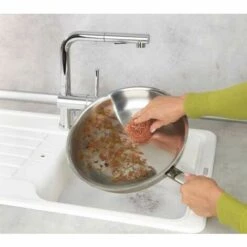 WENKO 2er Set Topf Reiniger COBI Kupfer Putzlinge Reinigungs Schwamm Schmutz -Angebote Fliesenleger-Werkzeug Store 30484879 3