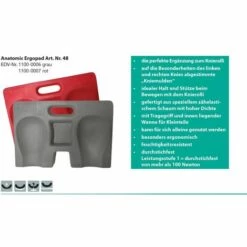 WOHLTAT NIERHAUS Nierhaus Kniekissen Anatomic Ergopad 250 X 420 X 50 Mm Rot Kniepolster-schoner -Angebote Fliesenleger-Werkzeug Store 30952181 3